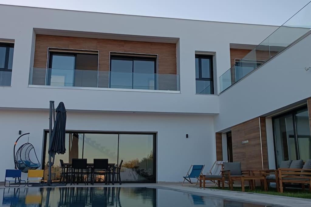 Vila Splendide Maison De Campagne Avec Piscine Et Vue Panoramique. El Maamoura Exteriér fotografie