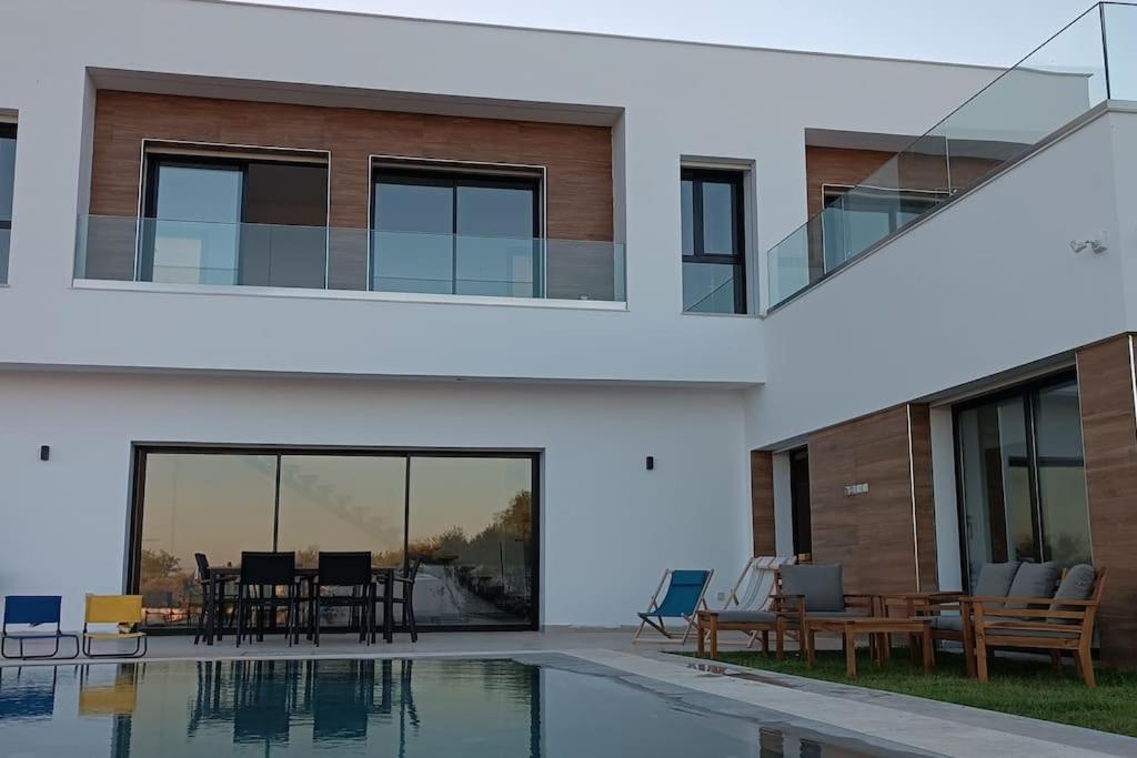 Vila Splendide Maison De Campagne Avec Piscine Et Vue Panoramique. El Maamoura Exteriér fotografie