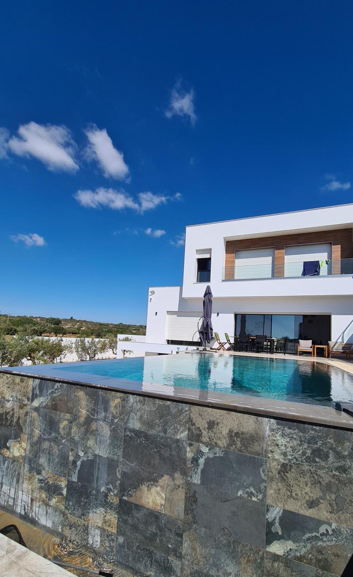 Vila Splendide Maison De Campagne Avec Piscine Et Vue Panoramique. El Maamoura Exteriér fotografie